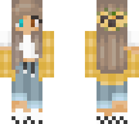 cute e-girl (edited, not mine)