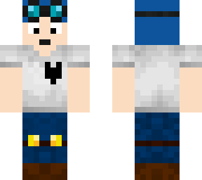 dantdm blue hair