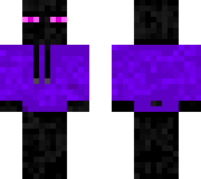 enderman with a hoodie