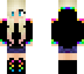 epic neon girl