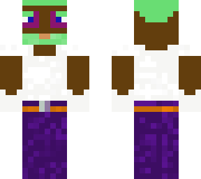 fixed neon haired adventurer