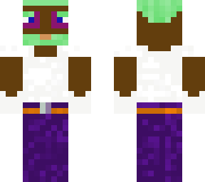 fixed neon haired adventurer