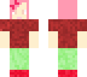 girl with pink hair