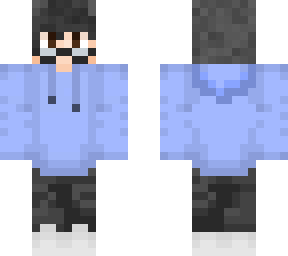 glasses & hoodie