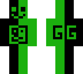 green smiley man