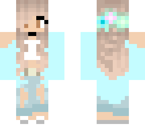 jx' mom blue pastell outfit