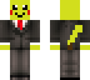 pikachu in a suit