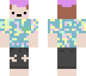 pink hair