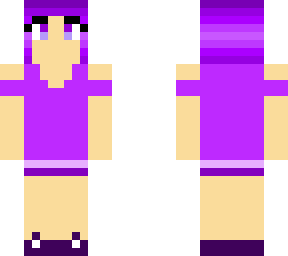 purple girl