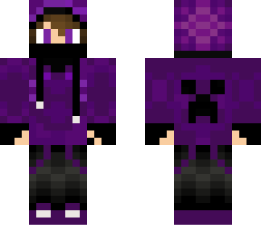 purple hoodie