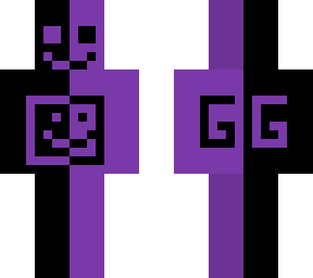 purple smiley man