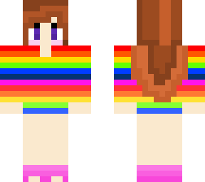 rainbow girl
