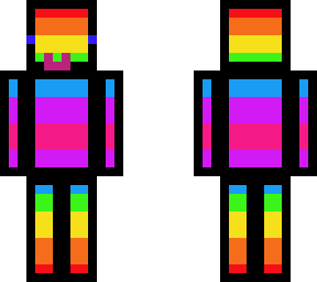 rainbow man