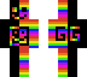rainbow smiley man