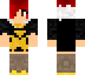 red, but with textures