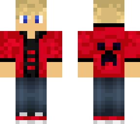 red creeper hoodie