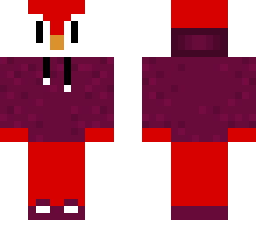 red penguin