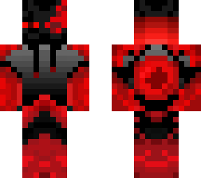 red sans ender man