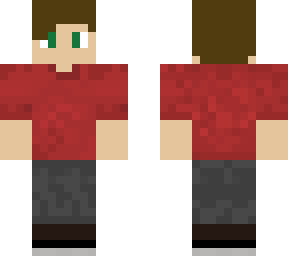 red shirted guy