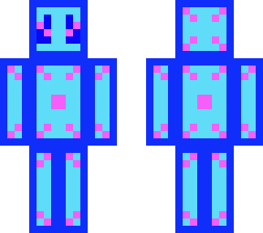 the blue cube