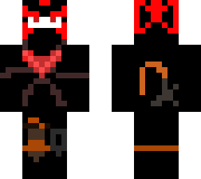 the ninja fighting with fire
