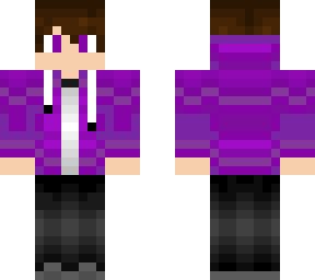 violet hoodie