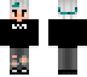 white hair