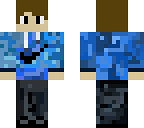 blue nike boy