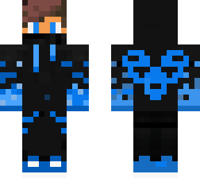 blue with bear on back
