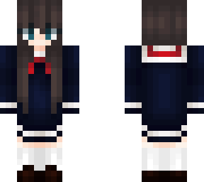cute school girl- lunarrminecraft reshade contest