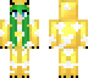 enchanted golden apple cow onsie - greem hair