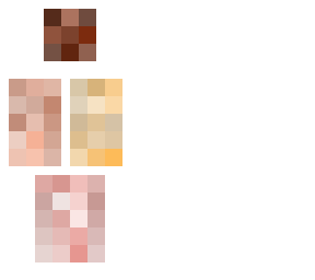 first skin color pallet