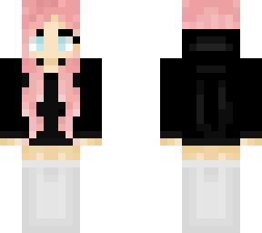 girl with hoodie
