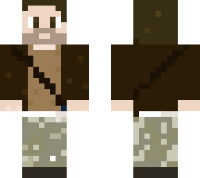 indiana jones (without a hat)