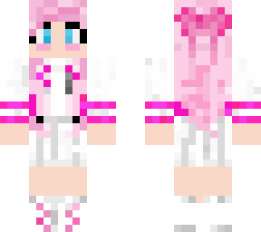 pink hair tss uniform