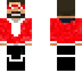 red and white gamer ssundee (gamerbhish)