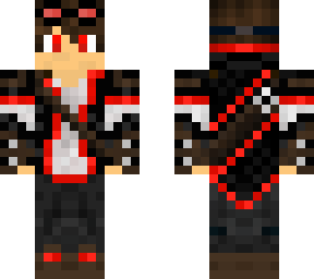 red steampunky guy
