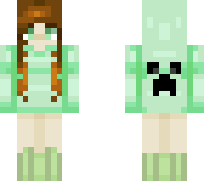 -: creeper hoodie- rq :-