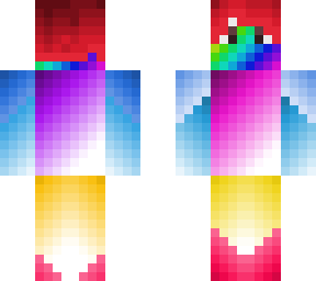 a hideous rainbow explosion