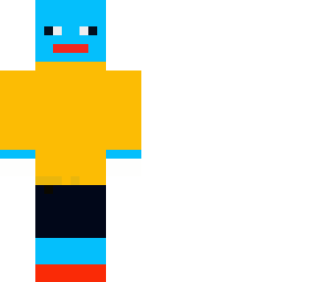 blue alien boi