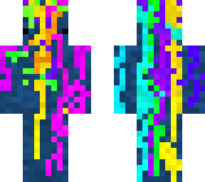 blue guy spilled paint