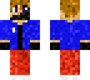 blue red boy