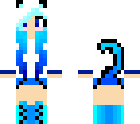 edited cat girl
