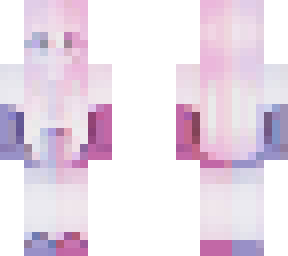 half pink half bue // 3d version