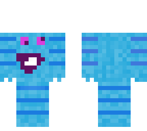 headless blue monster