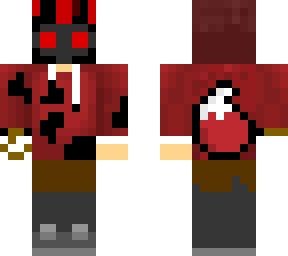 human twisted foxy with face open