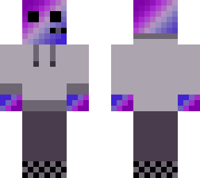 me as a purple & blue slime