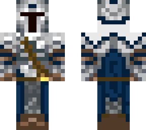 medival knight navy blue
