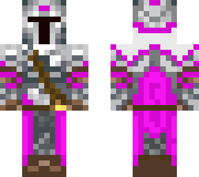 medival knight pink