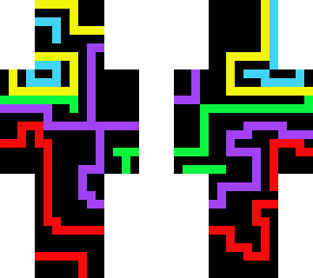 neon fond noir